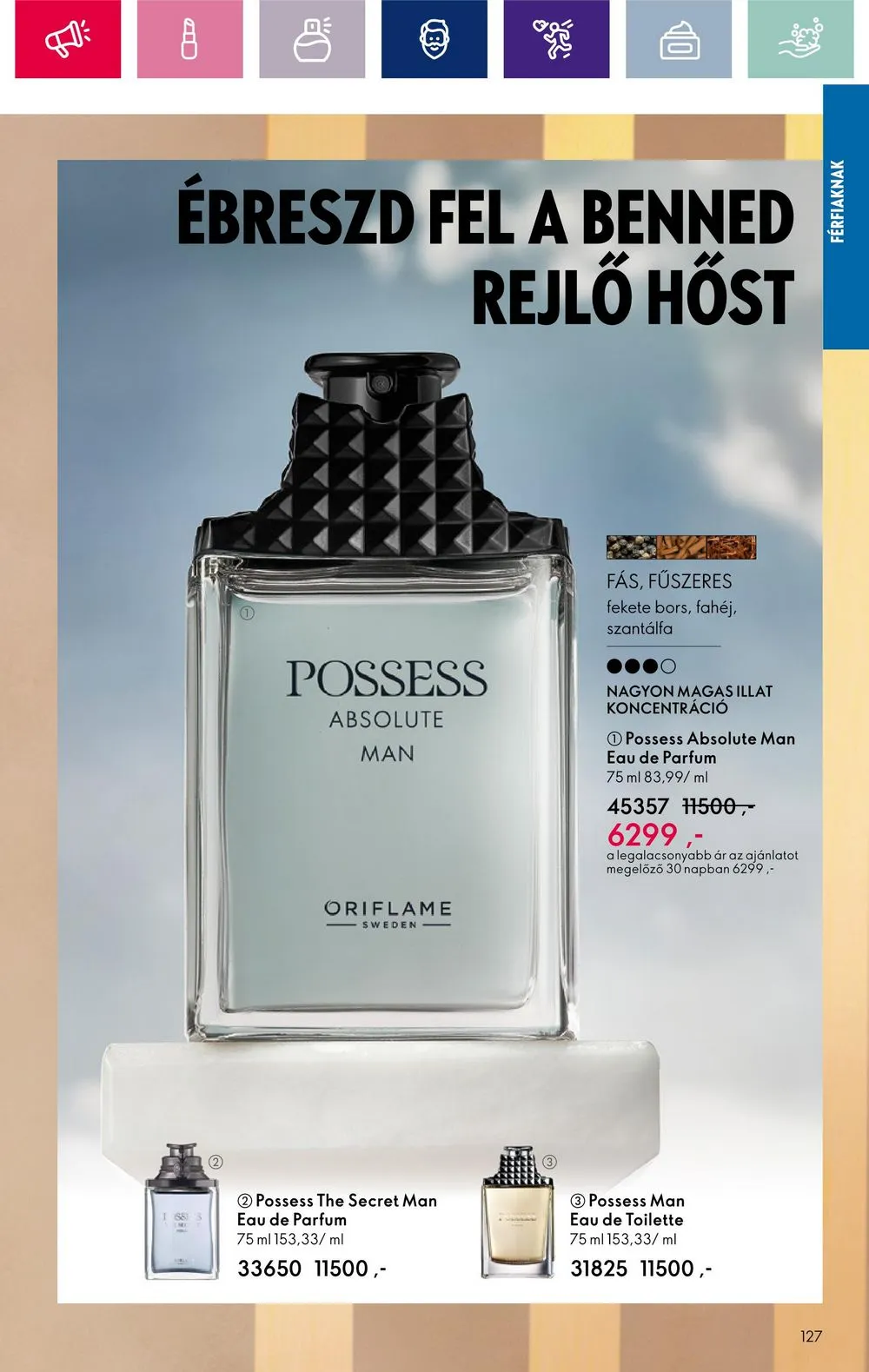 Oriflame akciós újság 12.28–01.22 – 127. oldal