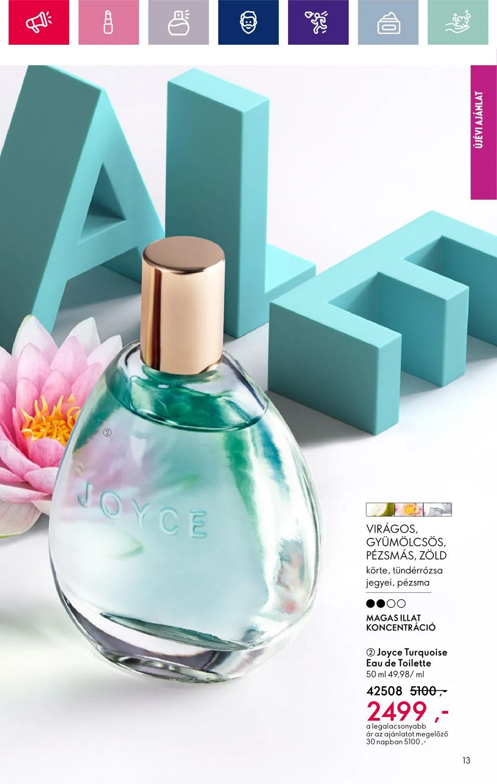 Oriflame akciós újság 12.28–01.22 – 13. oldal