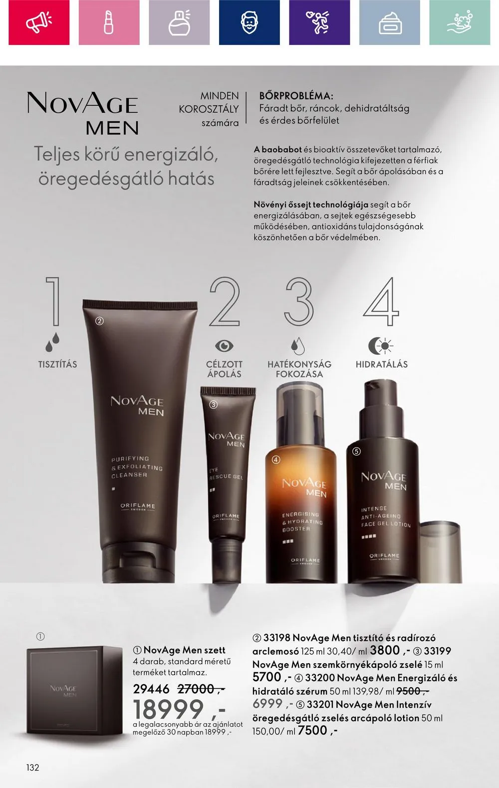 Oriflame akciós újság 12.28–01.22 – 132. oldal