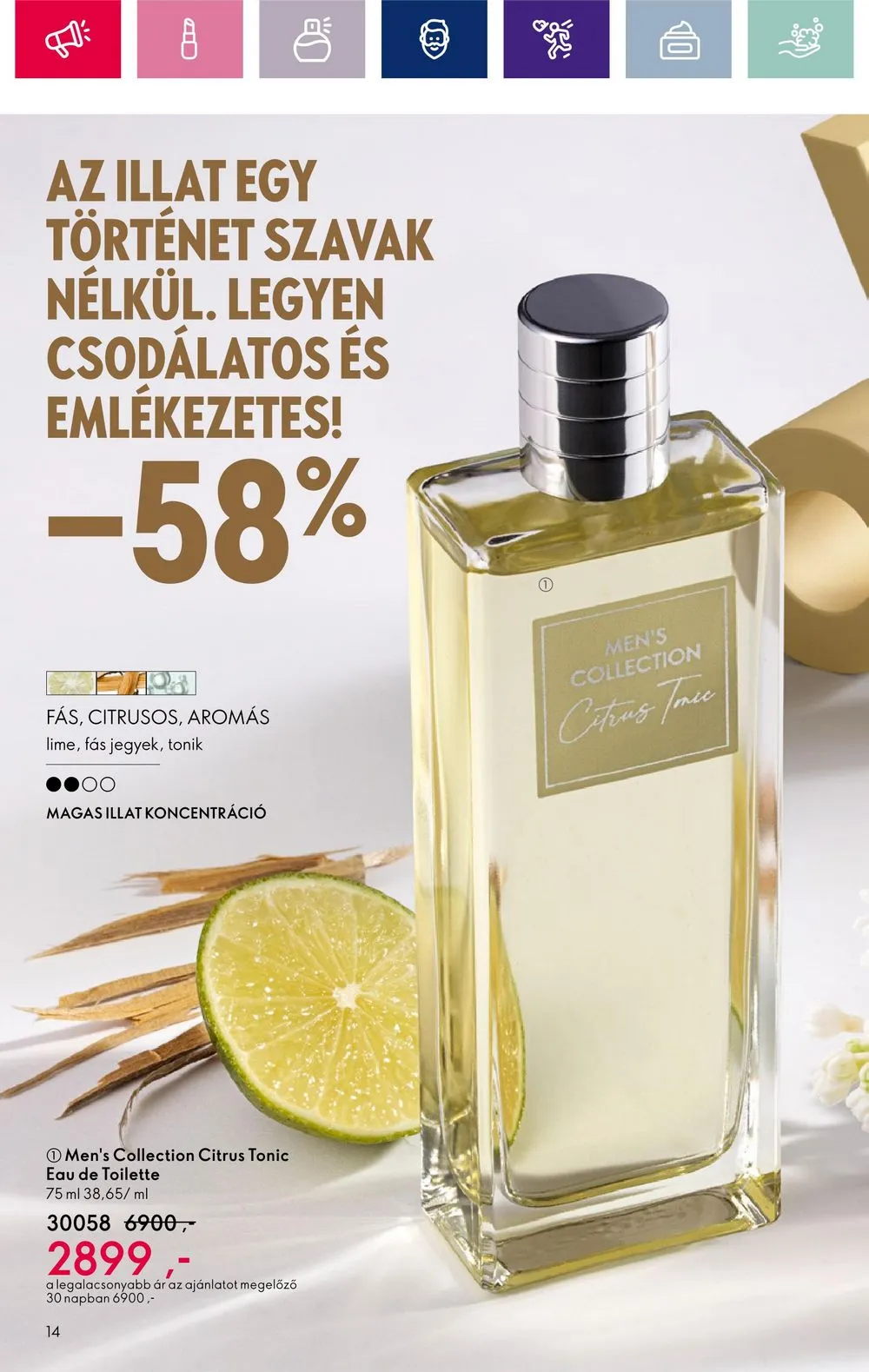 Oriflame akciós újság 12.28–01.22 – 14. oldal