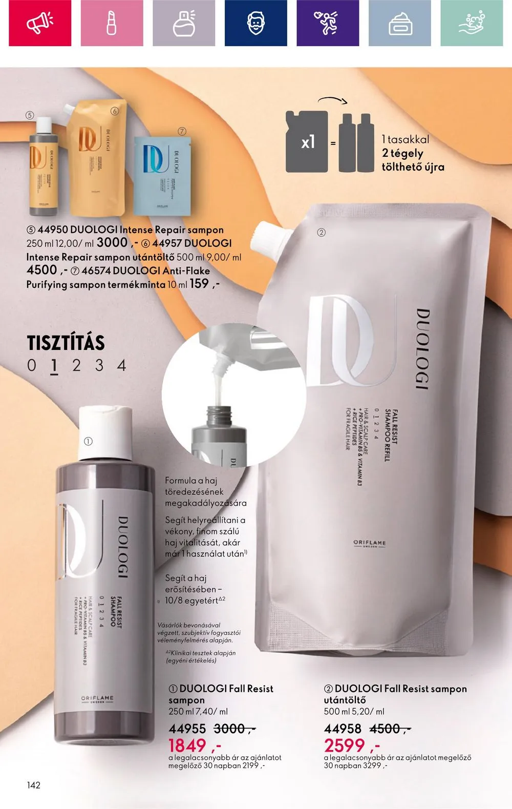 Oriflame akciós újság 12.28–01.22 – 142. oldal