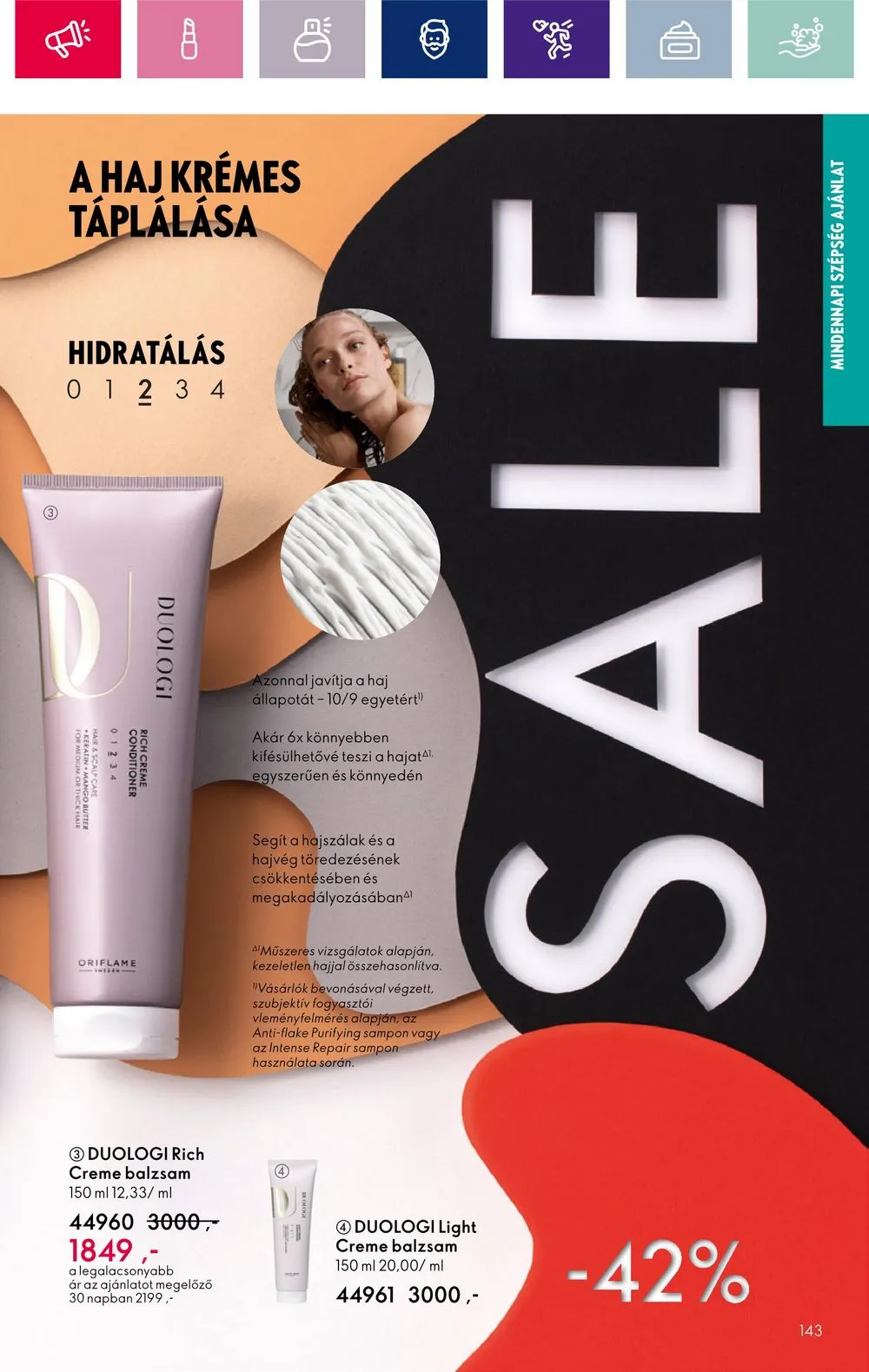 Oriflame akciós újság 12.28–01.22 – 143. oldal