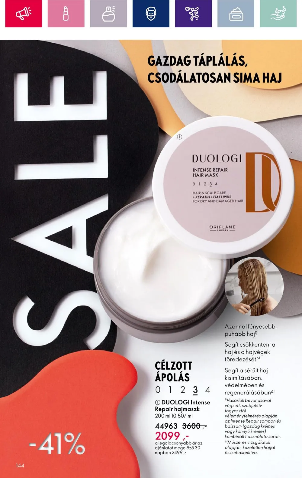Oriflame akciós újság 12.28–01.22 – 144. oldal