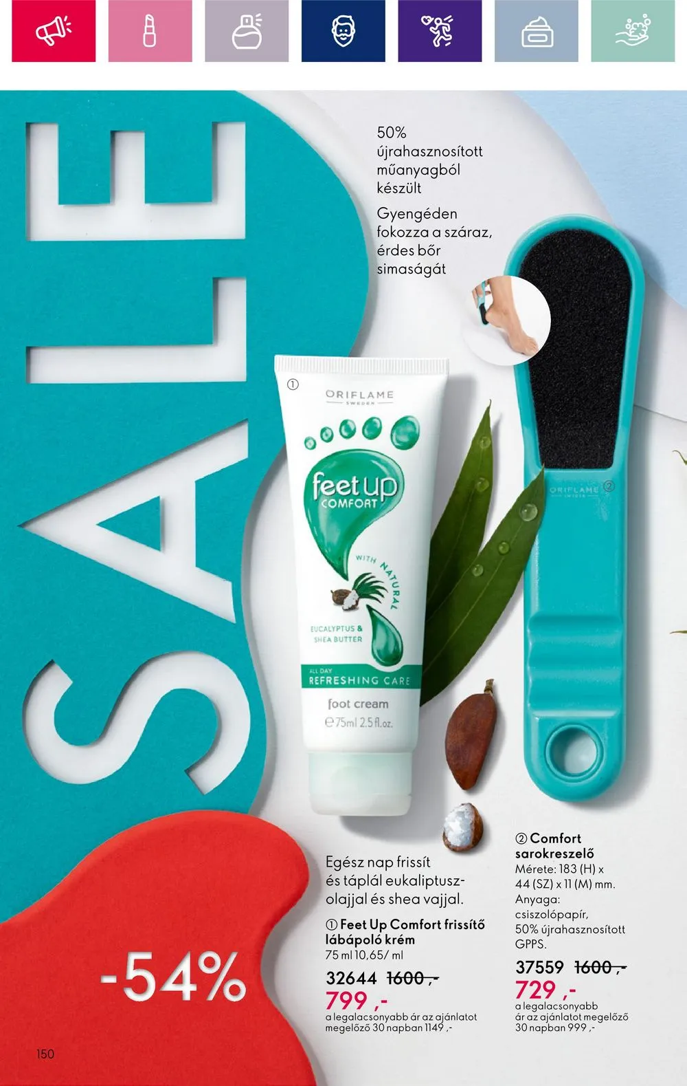 Oriflame akciós újság 12.28–01.22 – 150. oldal