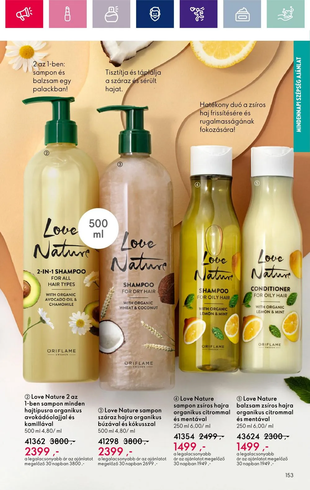 Oriflame akciós újság 12.28–01.22 – 153. oldal