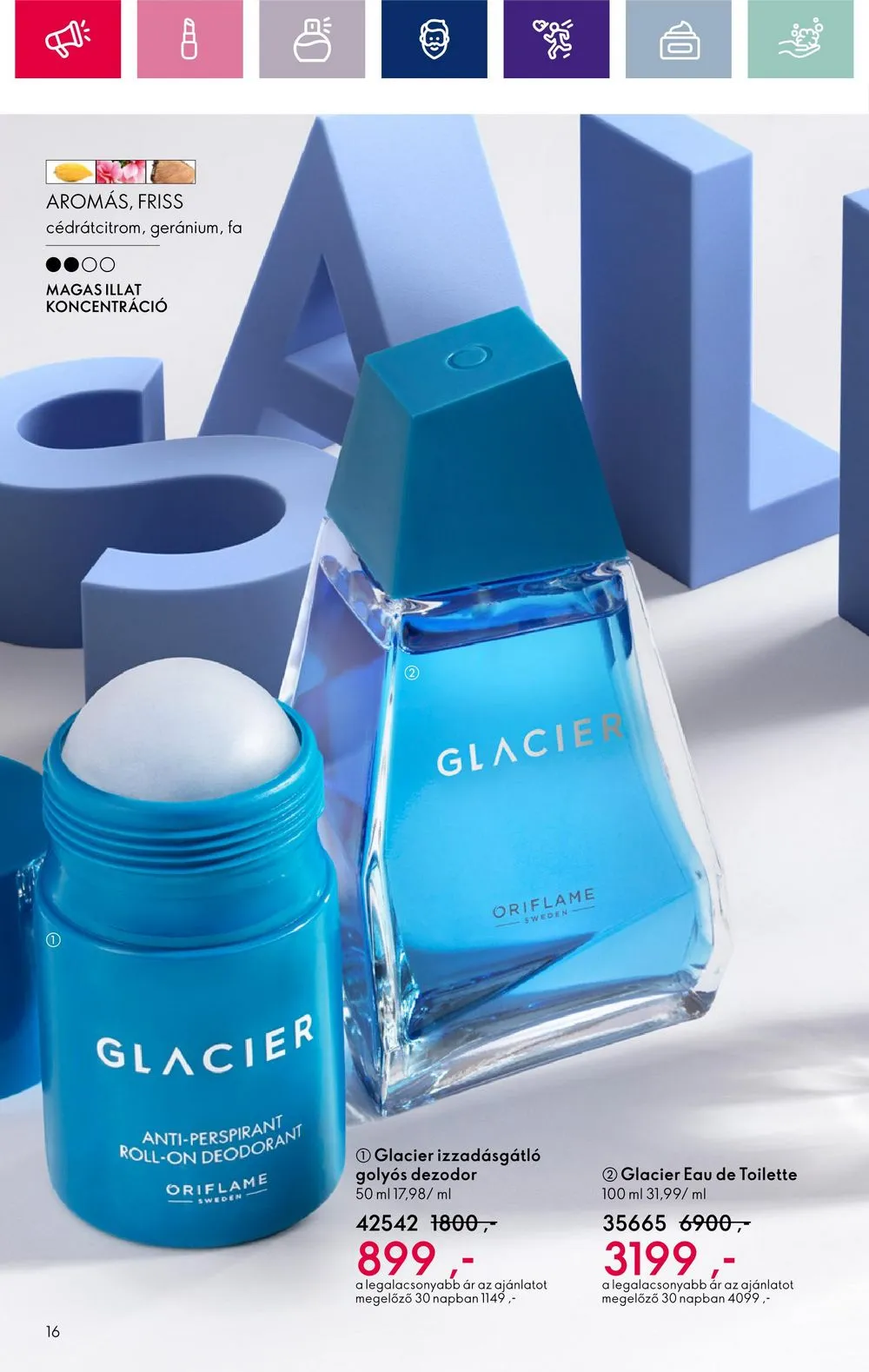 Oriflame akciós újság 12.28–01.22 – 16. oldal