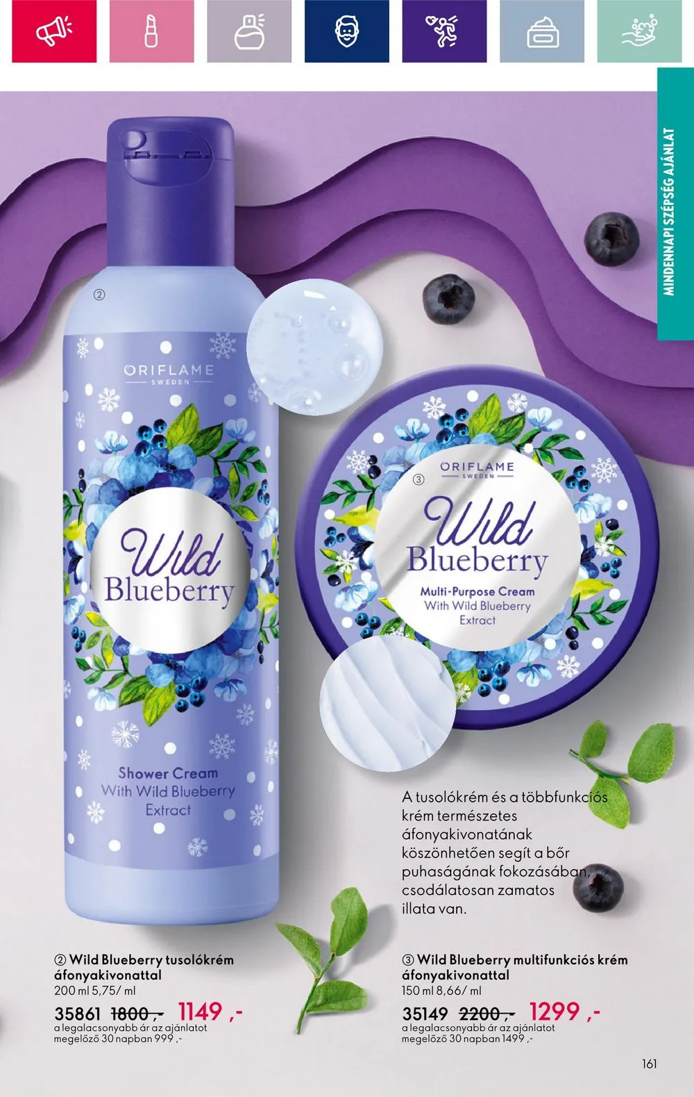 Oriflame akciós újság 12.28–01.22 – 161. oldal
