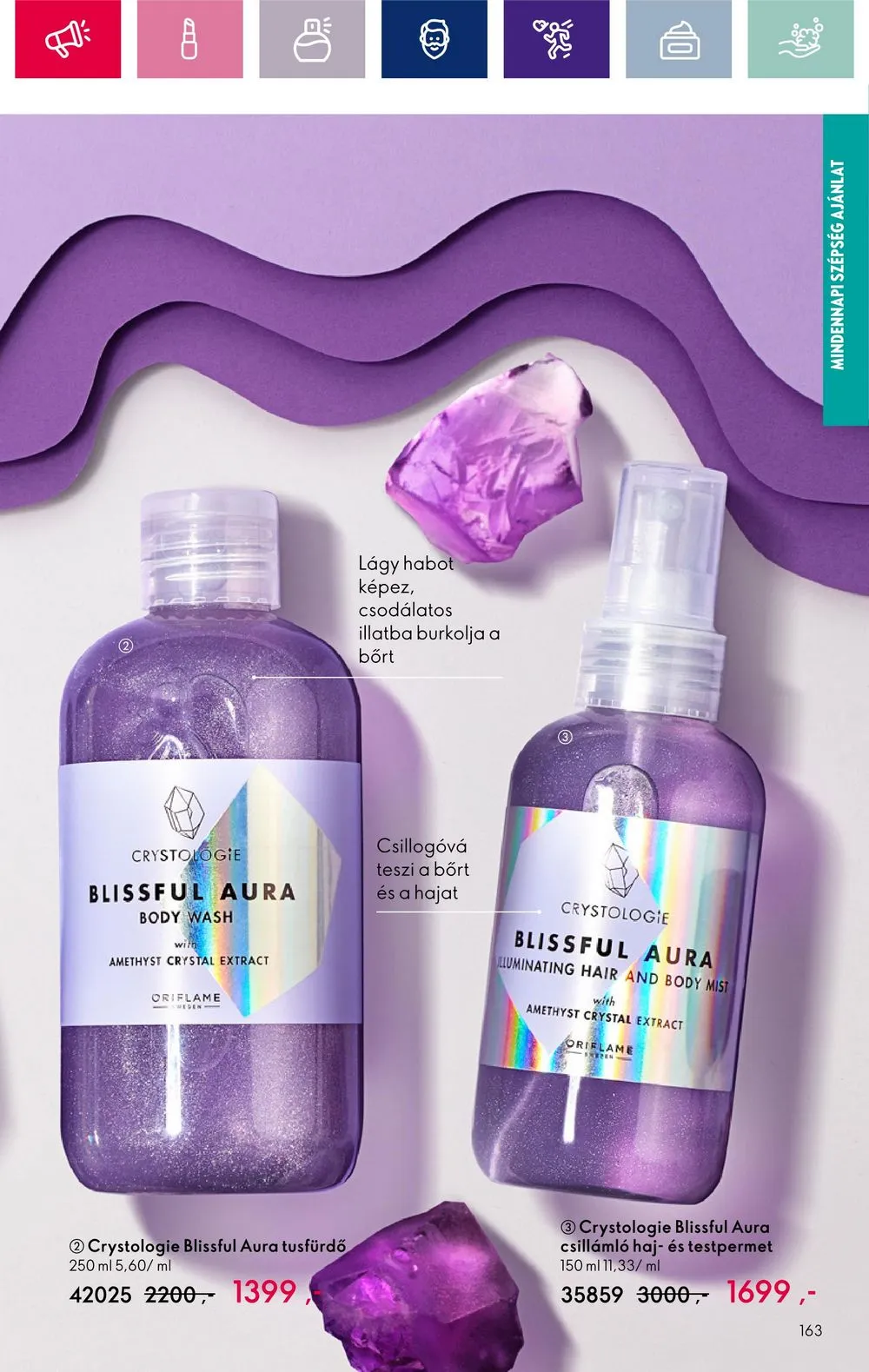 Oriflame akciós újság 12.28–01.22 – 163. oldal