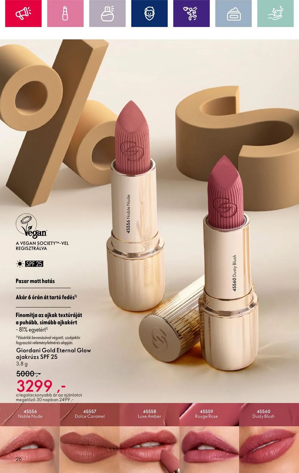 Oriflame akciós újság 12.28–01.22 – 26. oldal