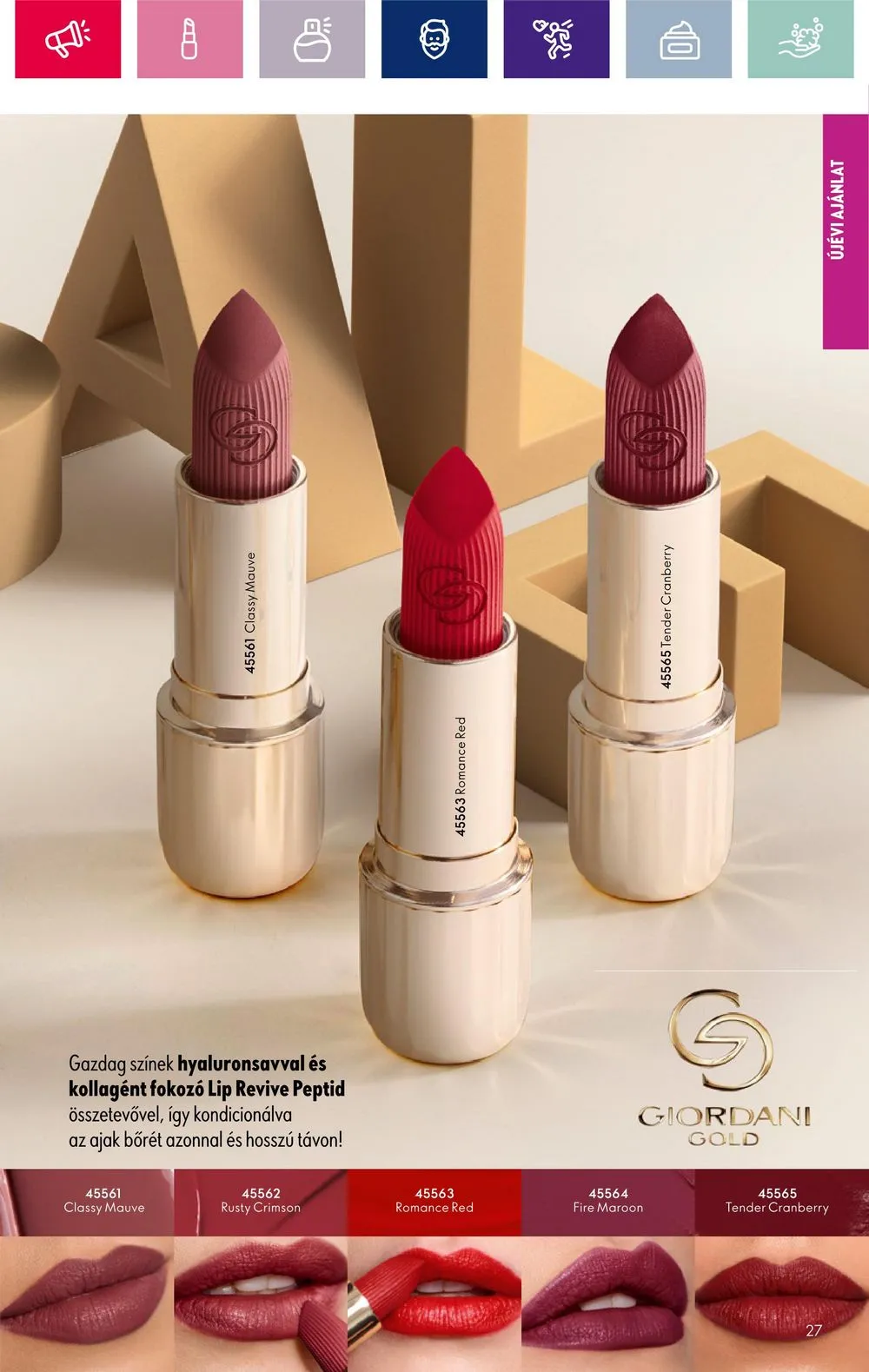 Oriflame akciós újság 12.28–01.22 – 27. oldal