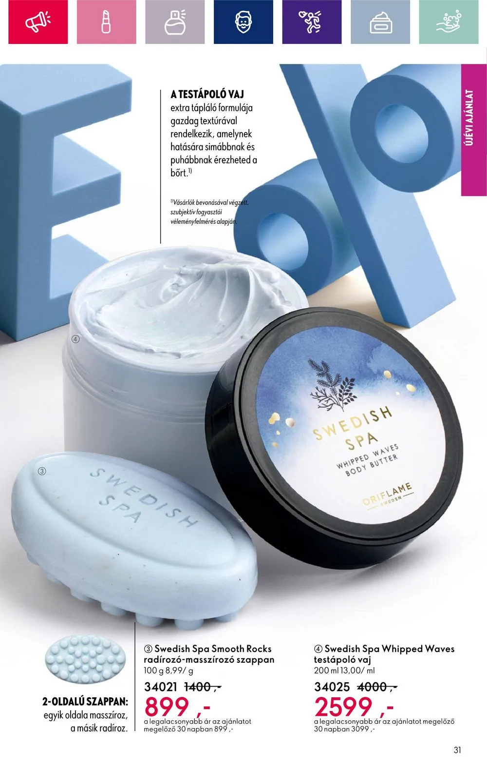 Oriflame akciós újság 12.28–01.22 – 31. oldal