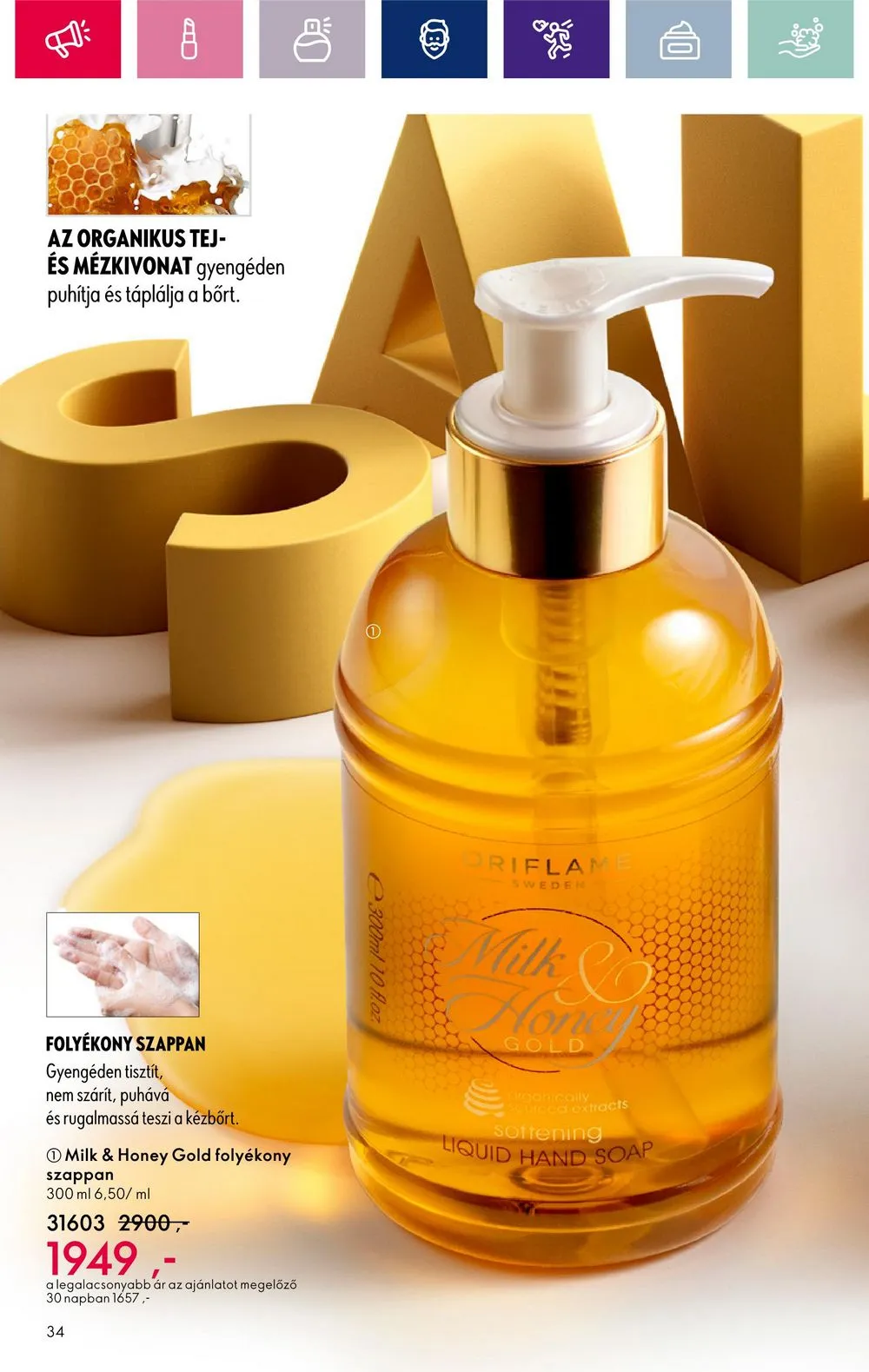 Oriflame akciós újság 12.28–01.22 – 34. oldal