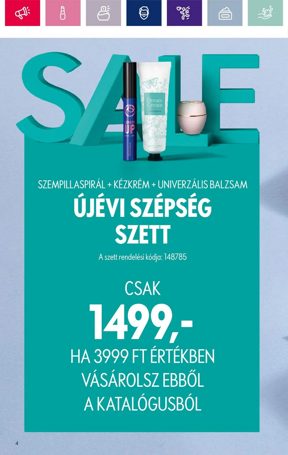 Oriflame akciós újság 12.28–01.22 – 4. oldal