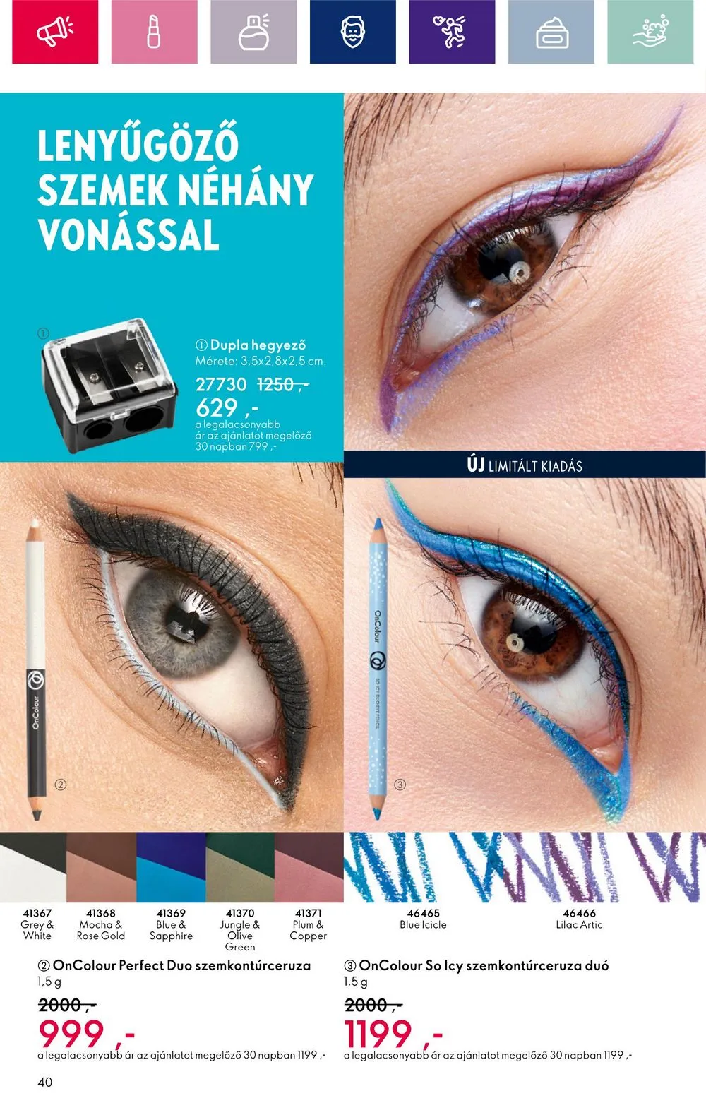 Oriflame akciós újság 12.28–01.22 – 40. oldal