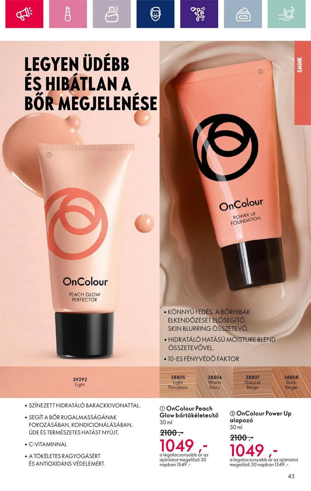 Oriflame akciós újság 12.28–01.22 – 43. oldal