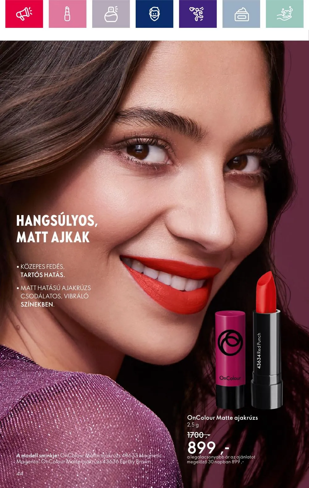 Oriflame akciós újság 12.28–01.22 – 44. oldal