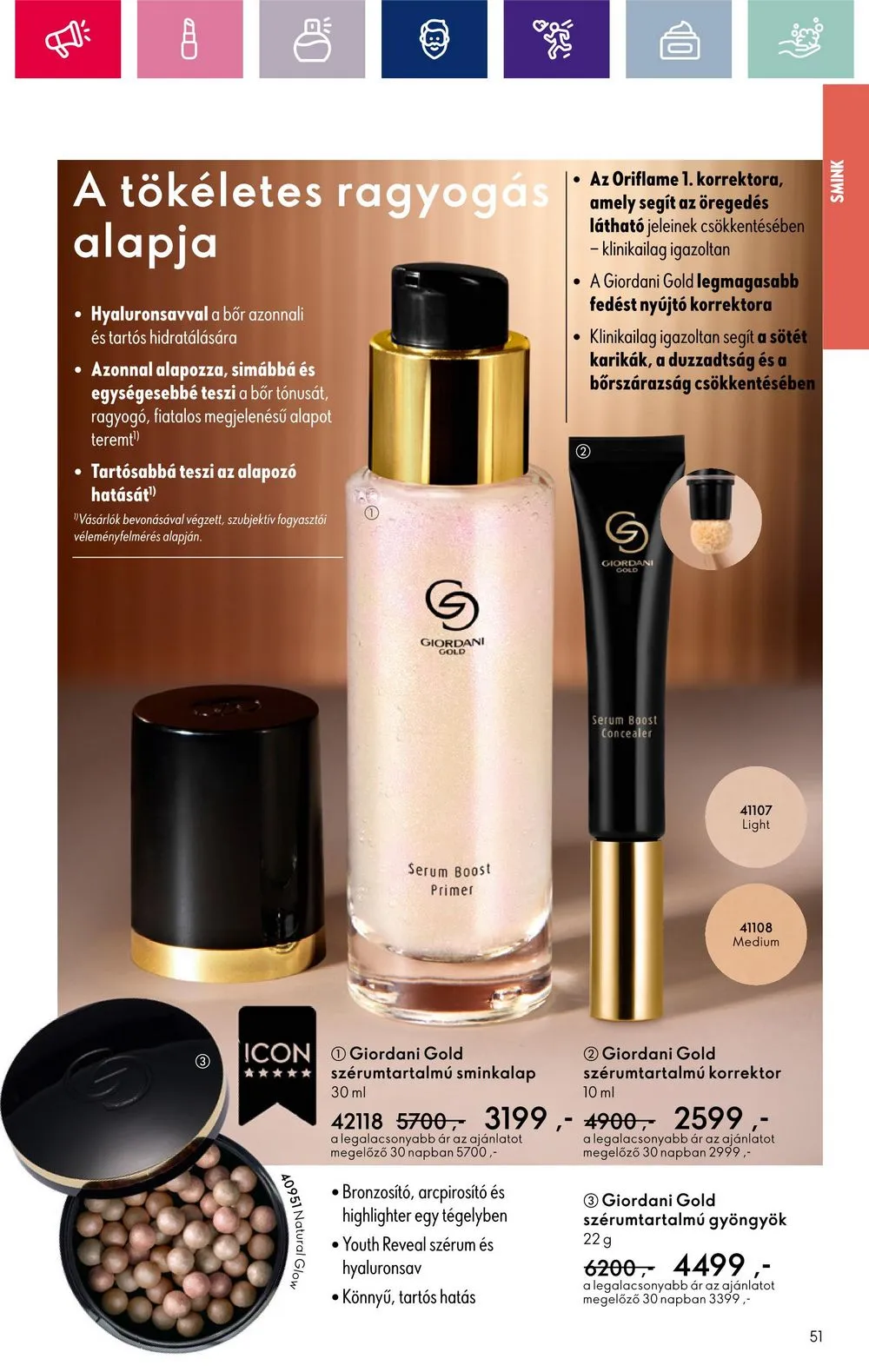 Oriflame akciós újság 12.28–01.22 – 51. oldal