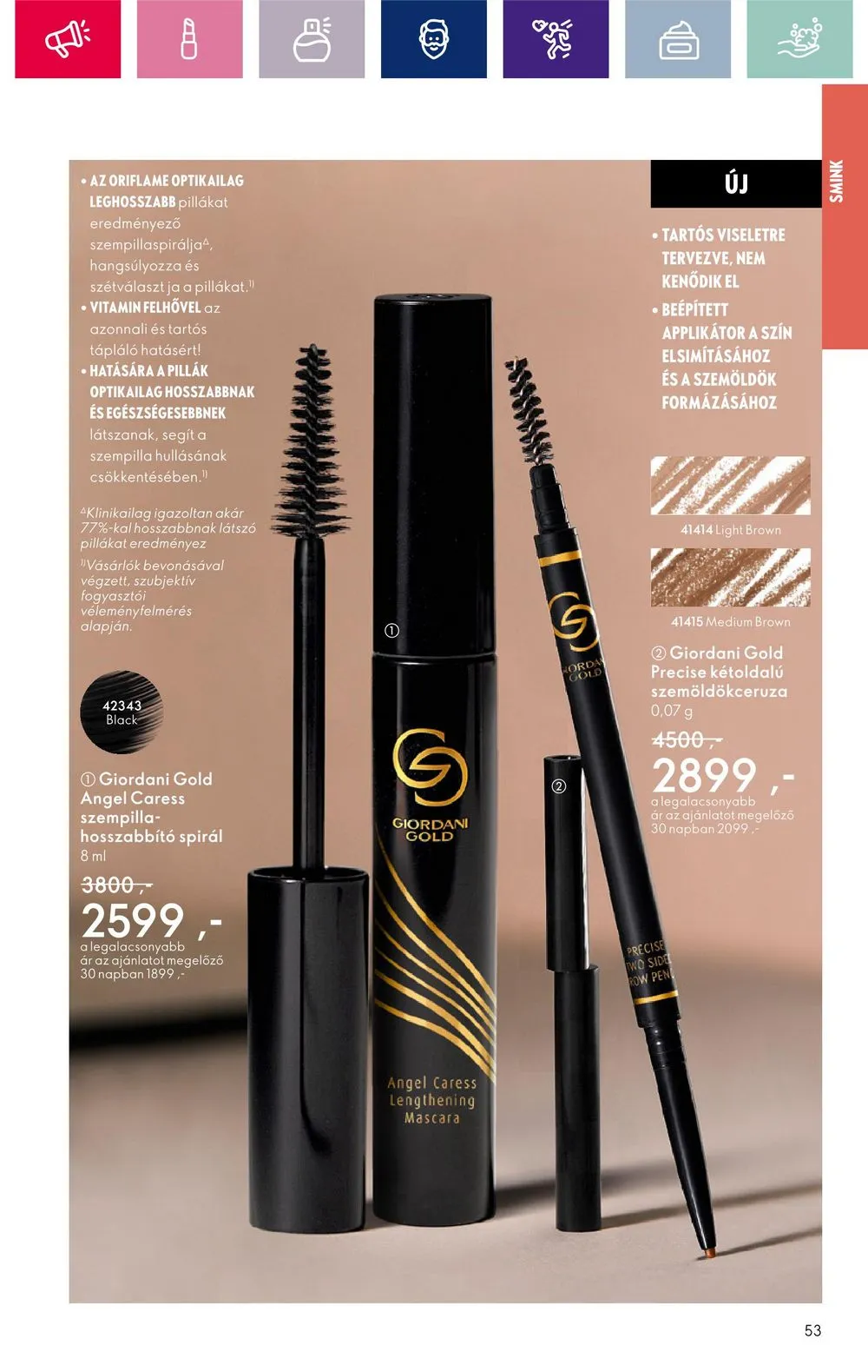 Oriflame akciós újság 12.28–01.22 – 53. oldal