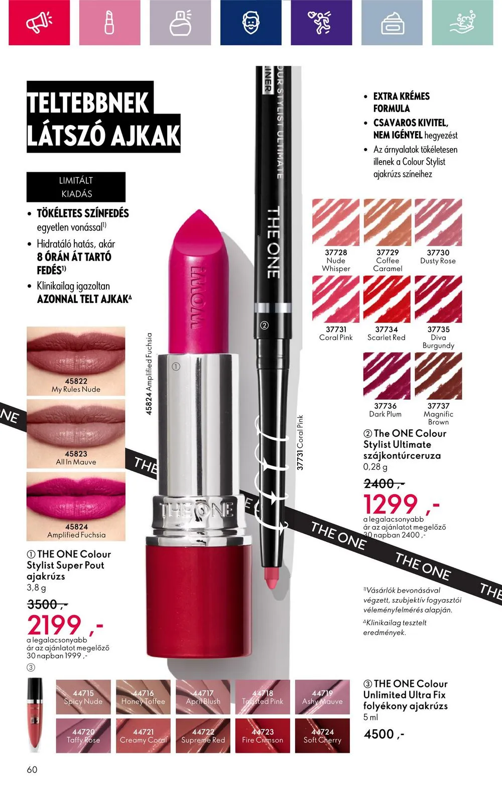 Oriflame akciós újság 12.28–01.22 – 60. oldal