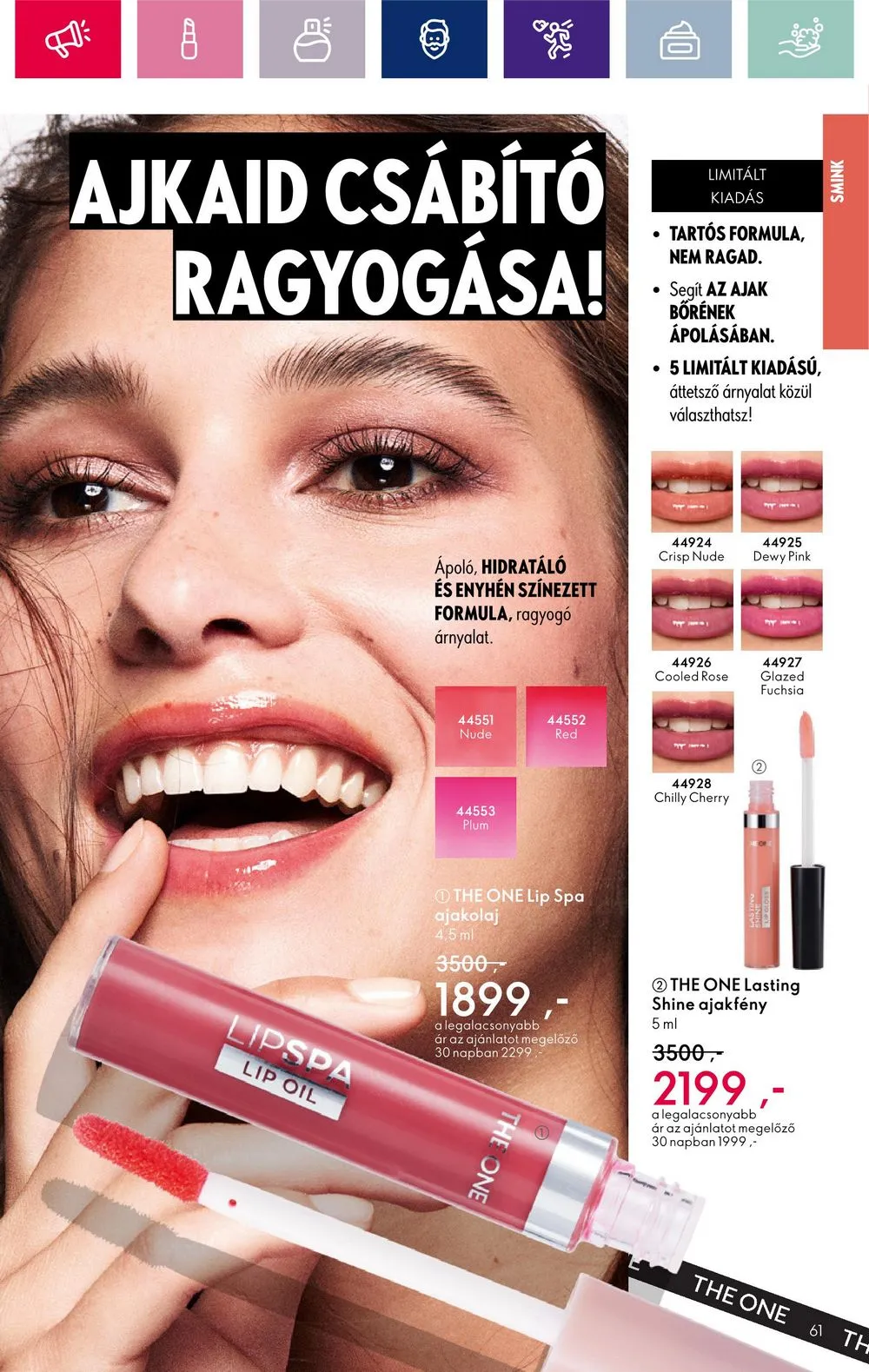 Oriflame akciós újság 12.28–01.22 – 61. oldal