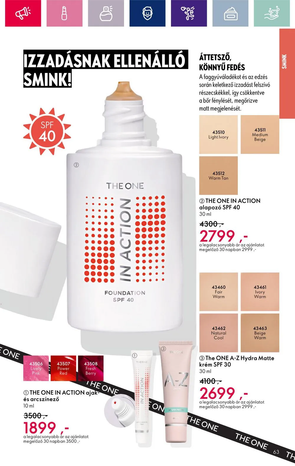 Oriflame akciós újság 12.28–01.22 – 63. oldal