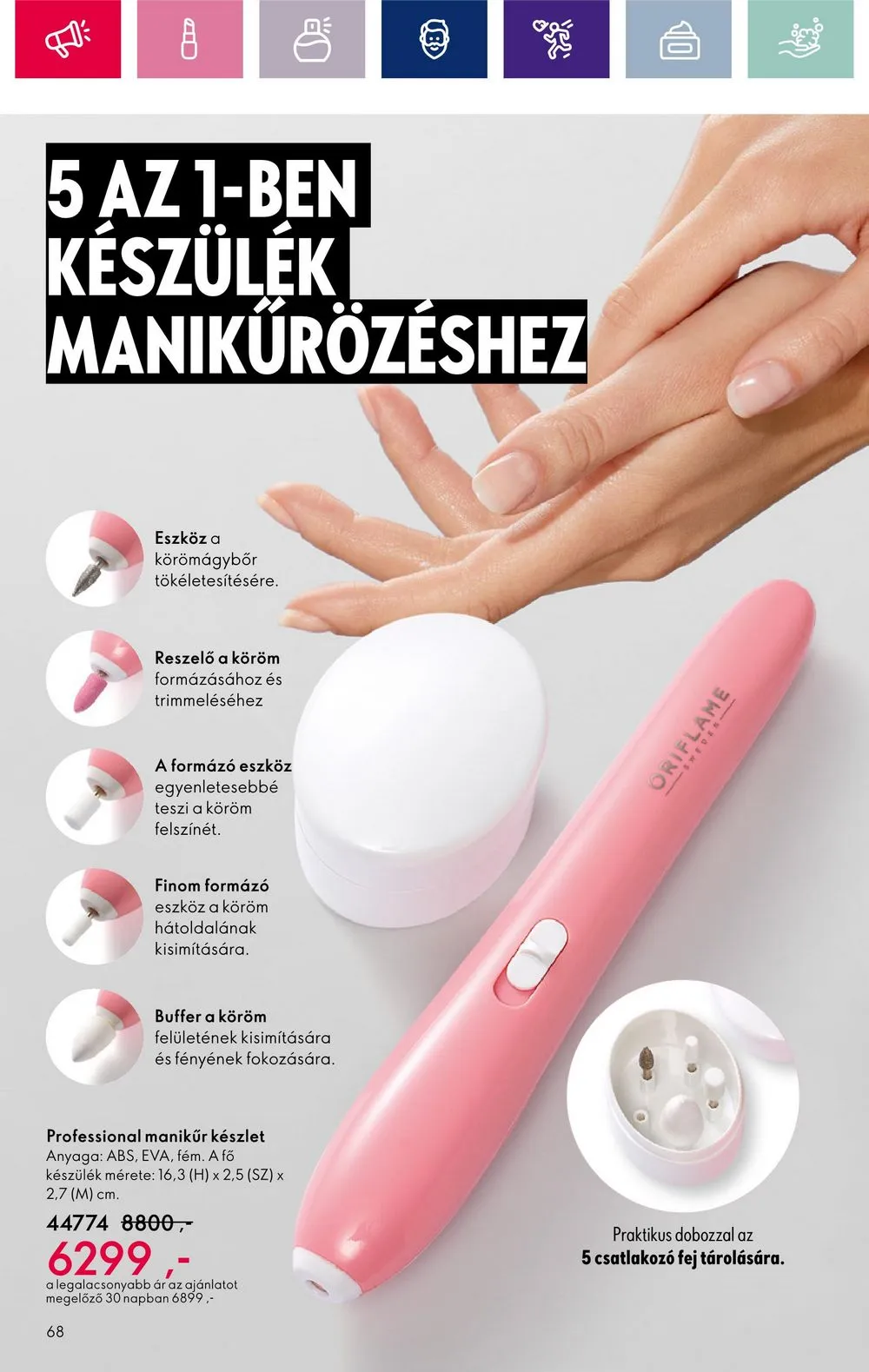 Oriflame akciós újság 12.28–01.22 – 68. oldal