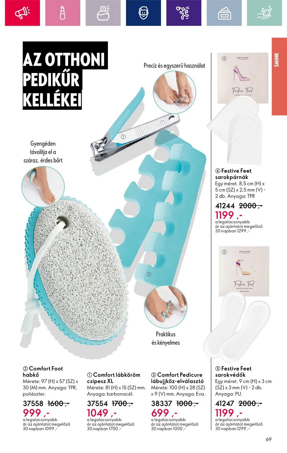 Oriflame akciós újság 12.28–01.22 – 69. oldal