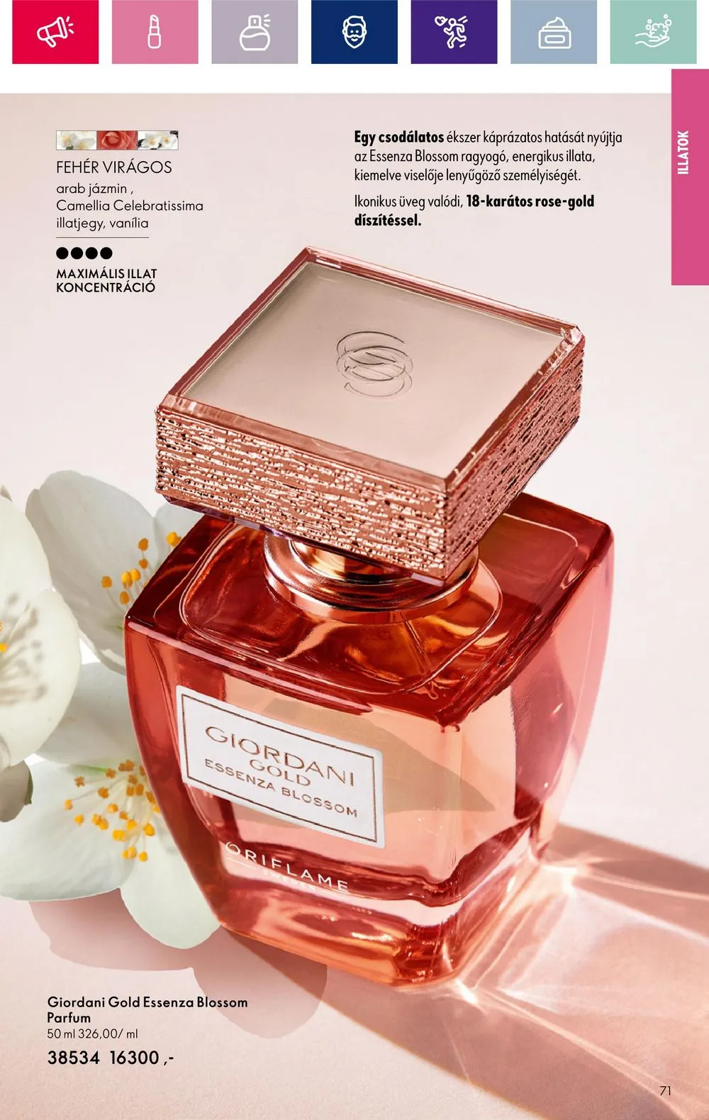 Oriflame akciós újság 12.28–01.22 – 71. oldal