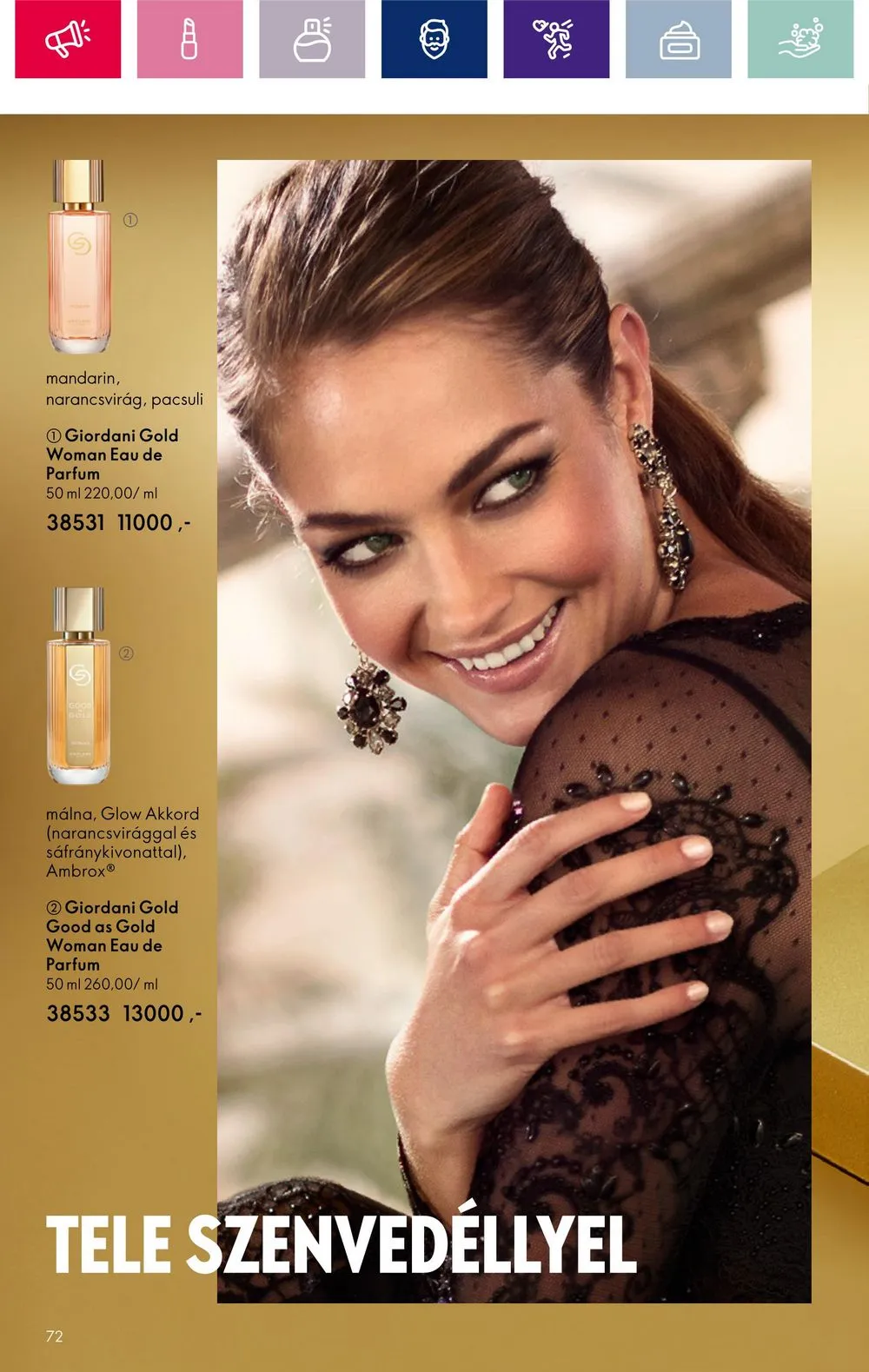 Oriflame akciós újság 12.28–01.22 – 72. oldal
