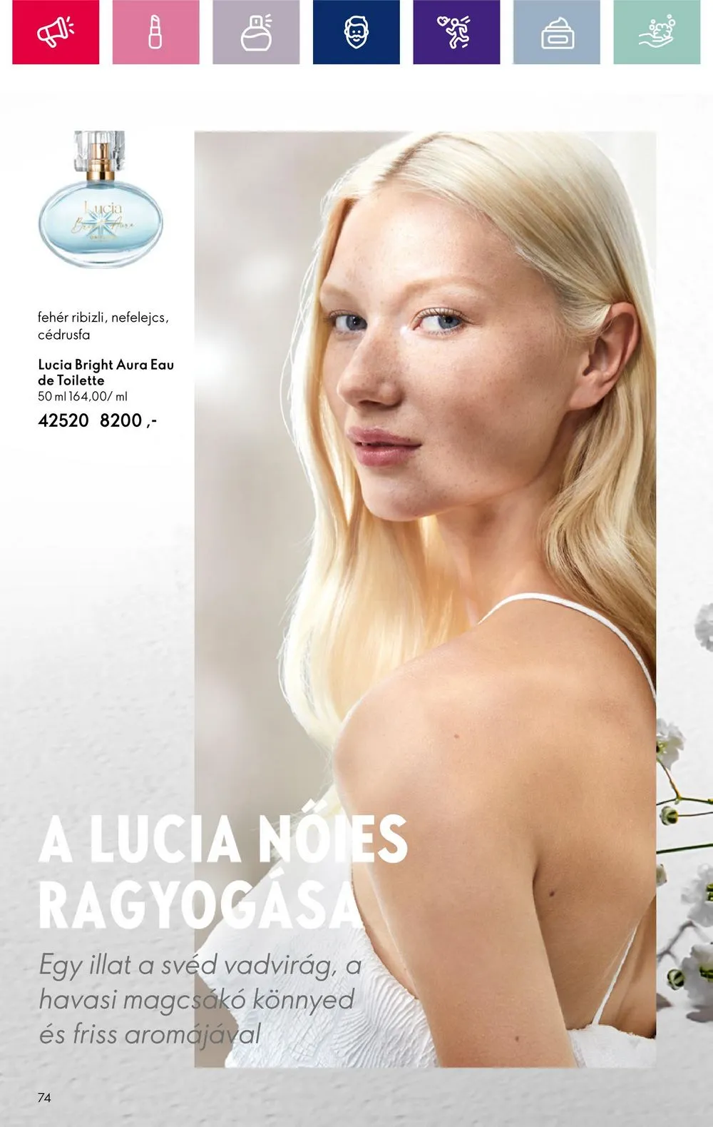 Oriflame akciós újság 12.28–01.22 – 74. oldal
