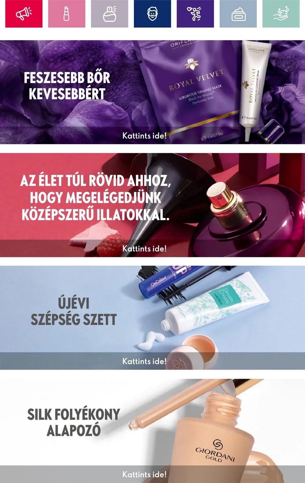 Oriflame akciós újság 12.28–01.22 – 8. oldal