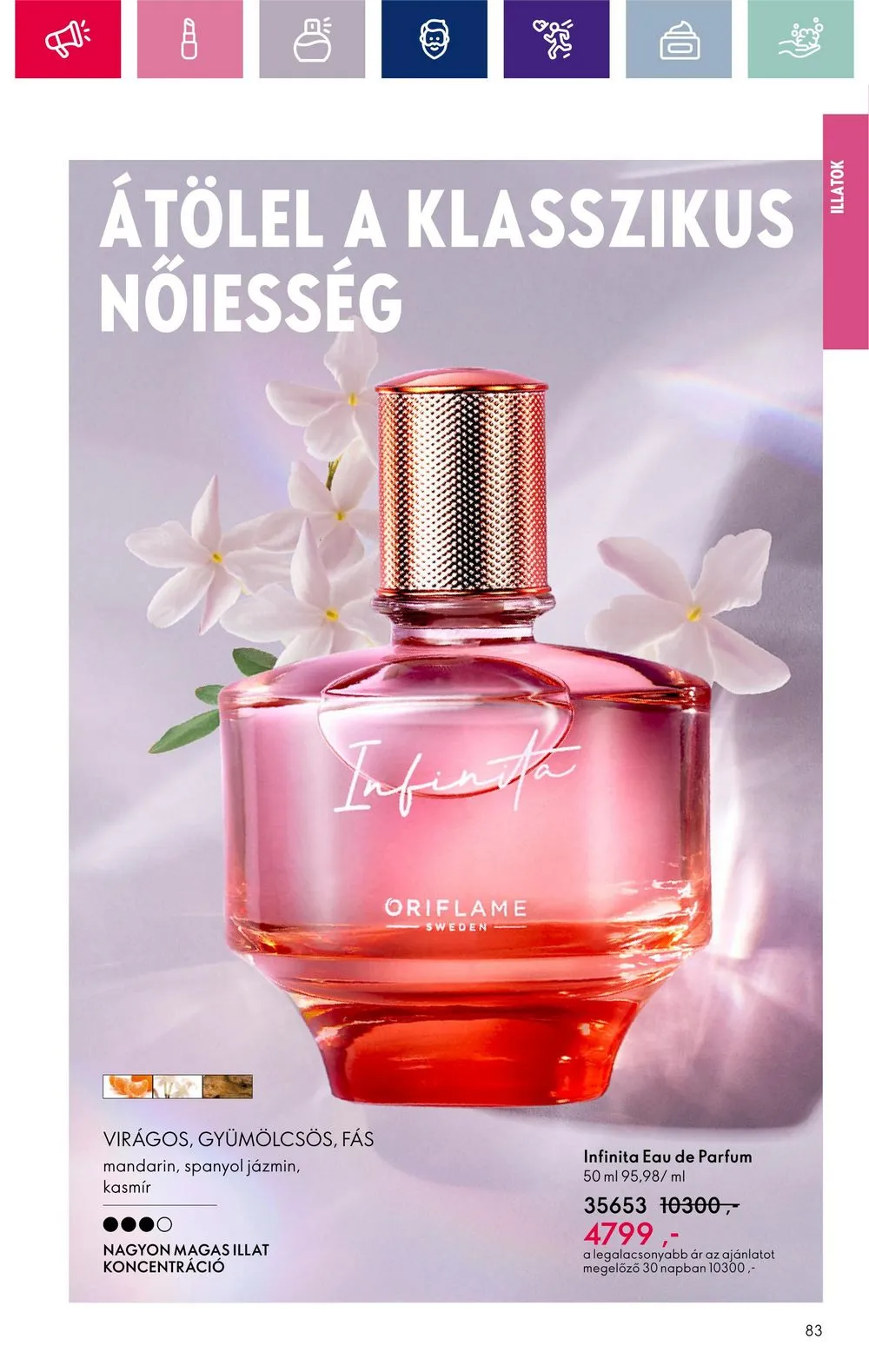 Oriflame akciós újság 12.28–01.22 – 83. oldal