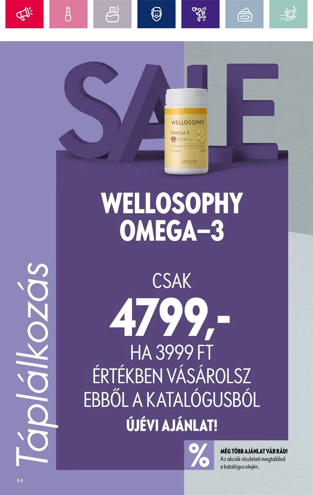 Oriflame akciós újság 12.28–01.22 – 84. oldal