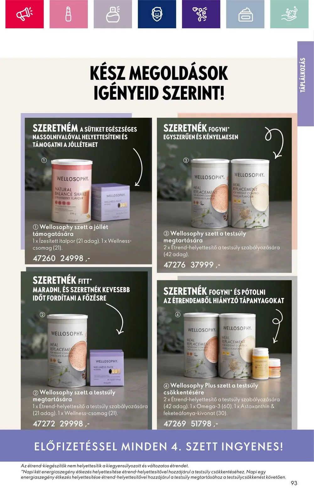 Oriflame akciós újság 12.28–01.22 – 93. oldal