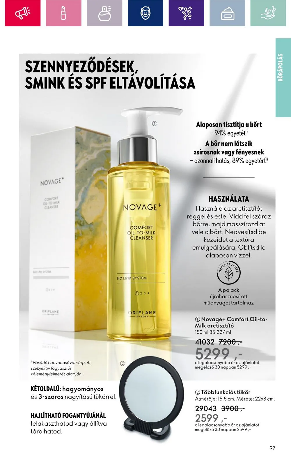 Oriflame akciós újság 12.28–01.22 – 97. oldal