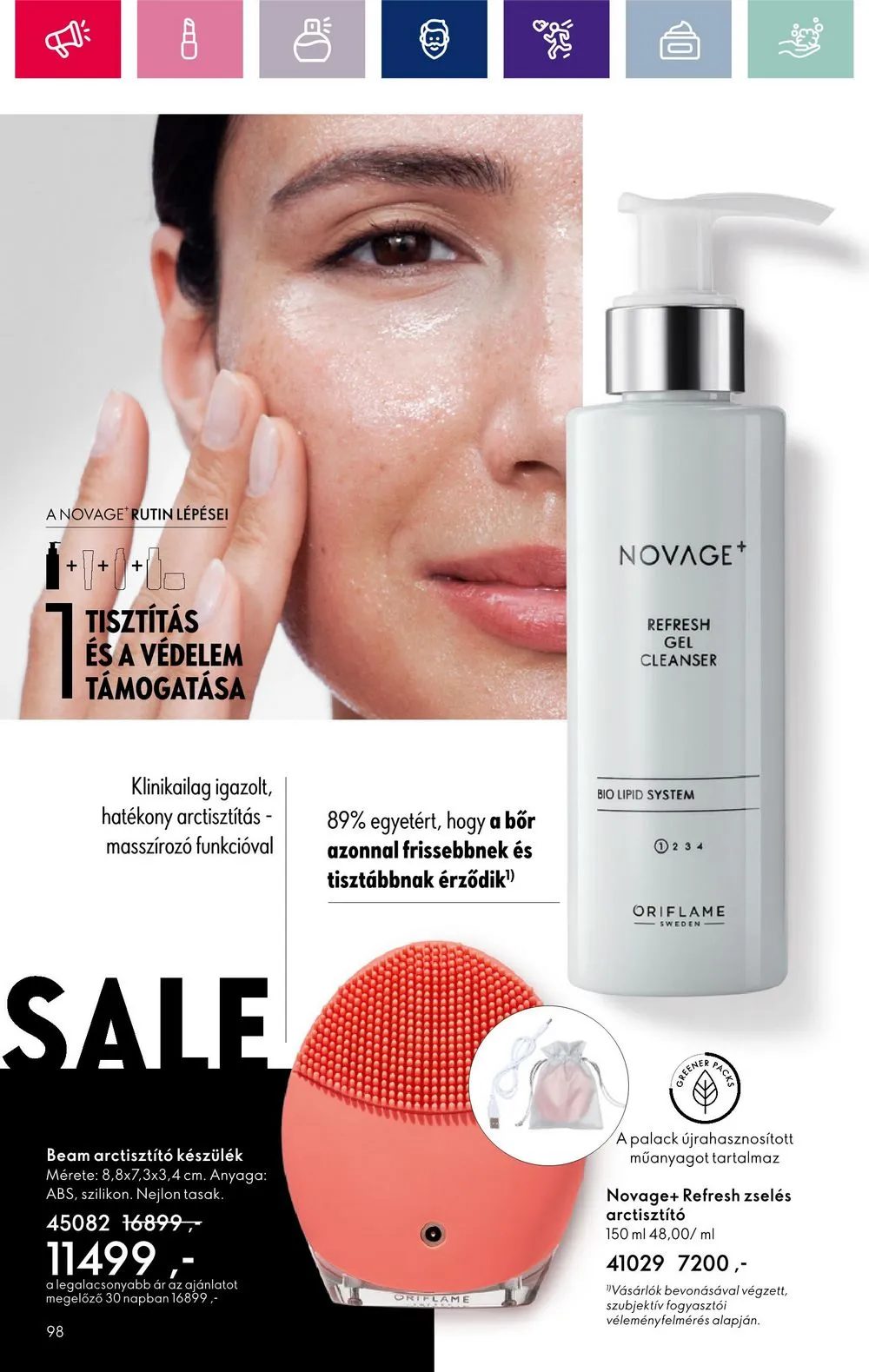 Oriflame akciós újság 12.28–01.22 – 98. oldal