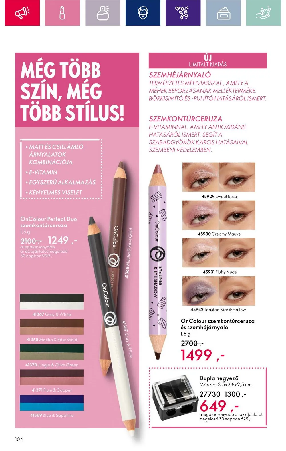 Oriflame akciós újság 02.13–03.04 – 104. oldal