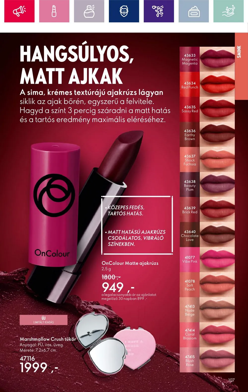 Oriflame akciós újság 02.13–03.04 – 107. oldal