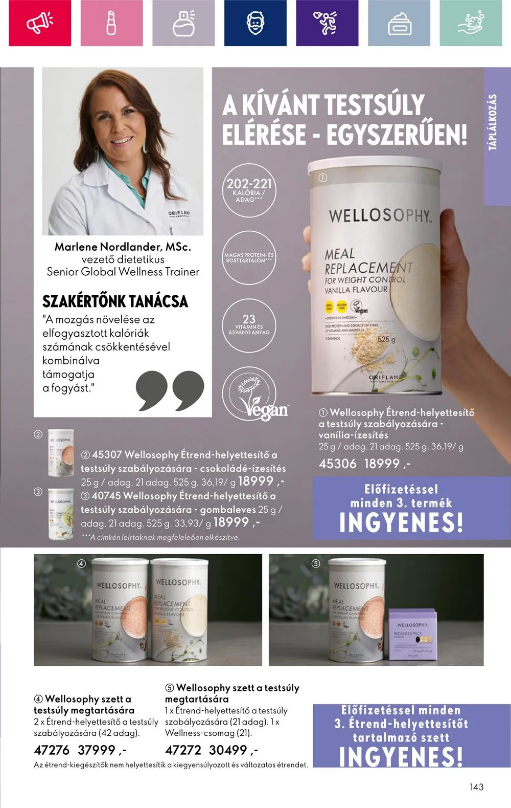 Oriflame akciós újság 02.13–03.04 – 143. oldal