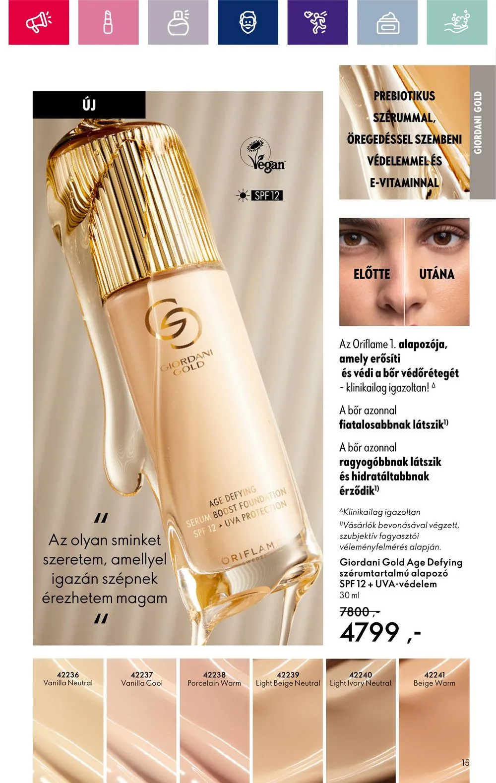 Oriflame akciós újság 02.13–03.04 – 15. oldal