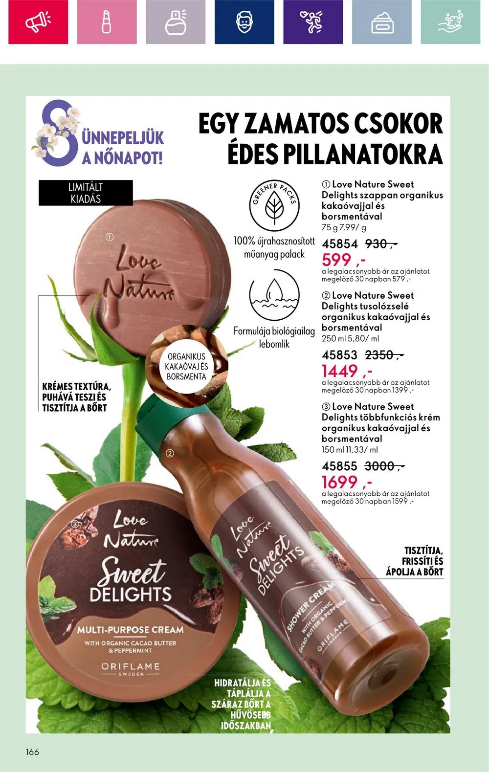 Oriflame akciós újság 02.13–03.04 – 166. oldal