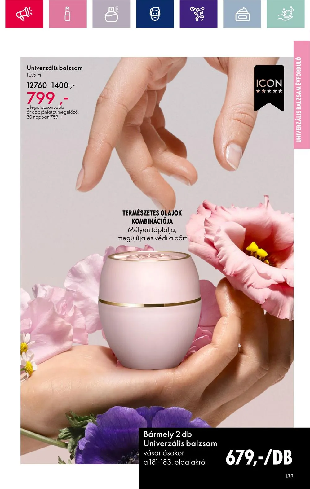 Oriflame akciós újság 02.13–03.04 – 183. oldal