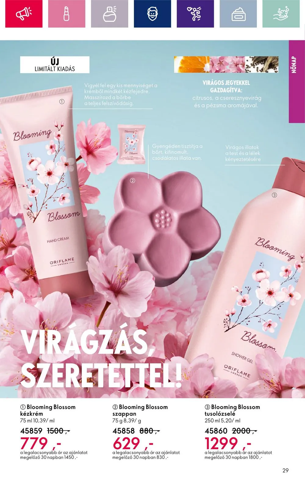 Oriflame akciós újság 02.13–03.04 – 29. oldal