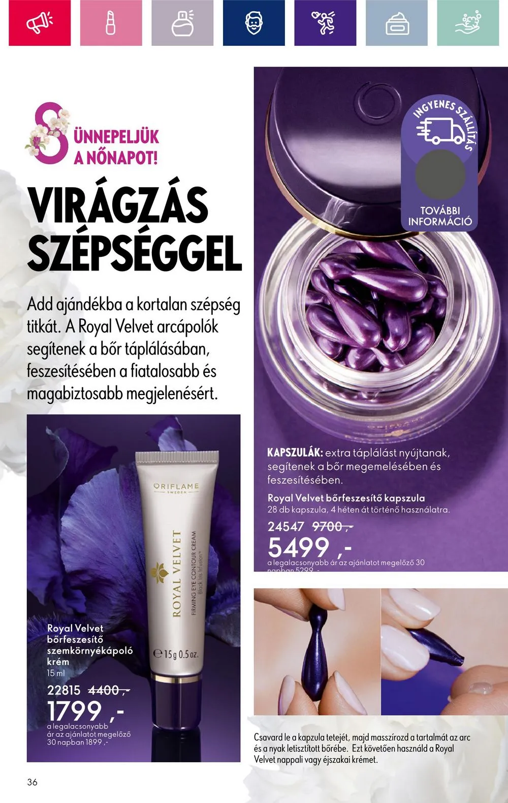 Oriflame akciós újság 02.13–03.04 – 36. oldal