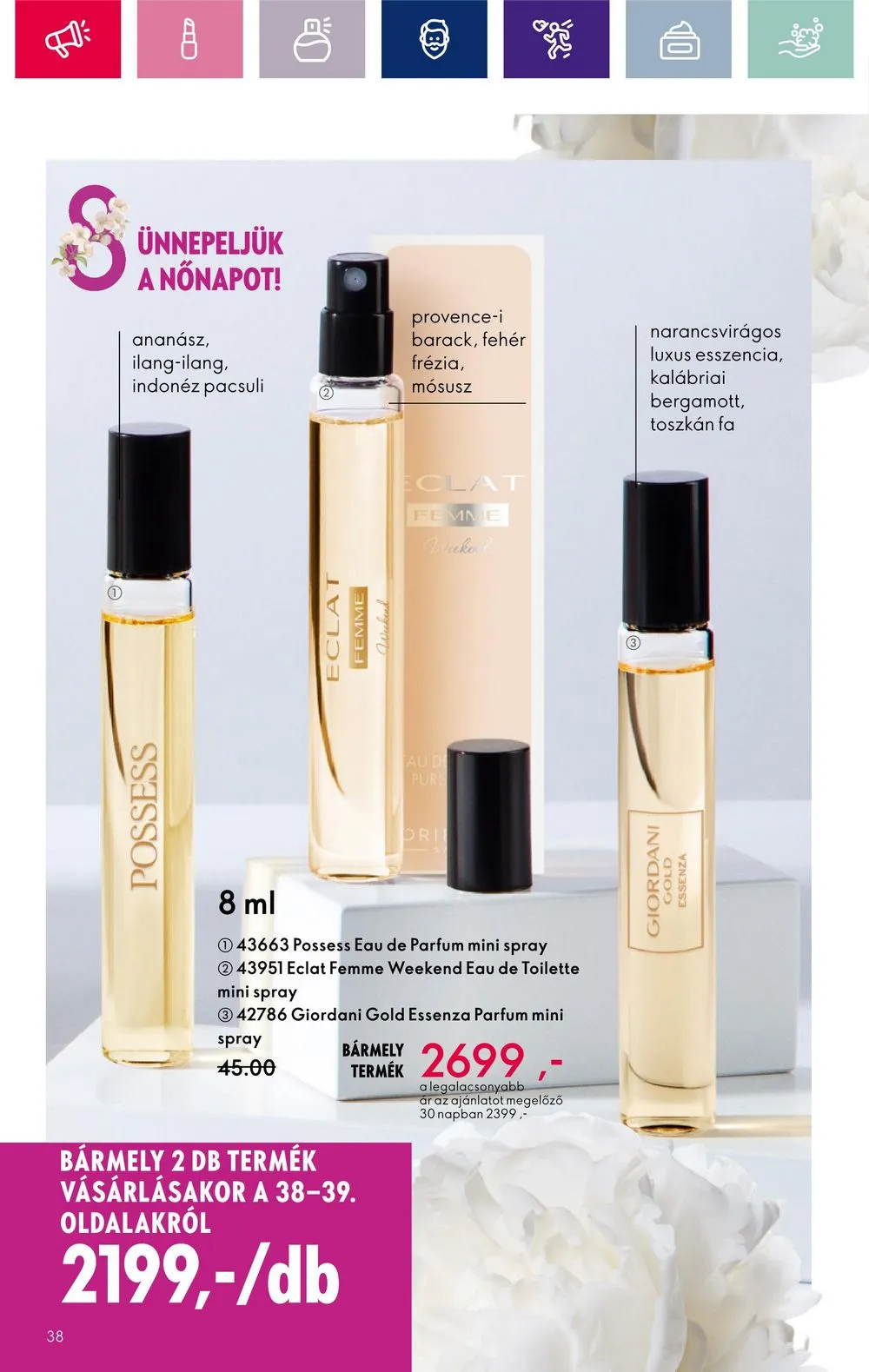 Oriflame akciós újság 02.13–03.04 – 38. oldal