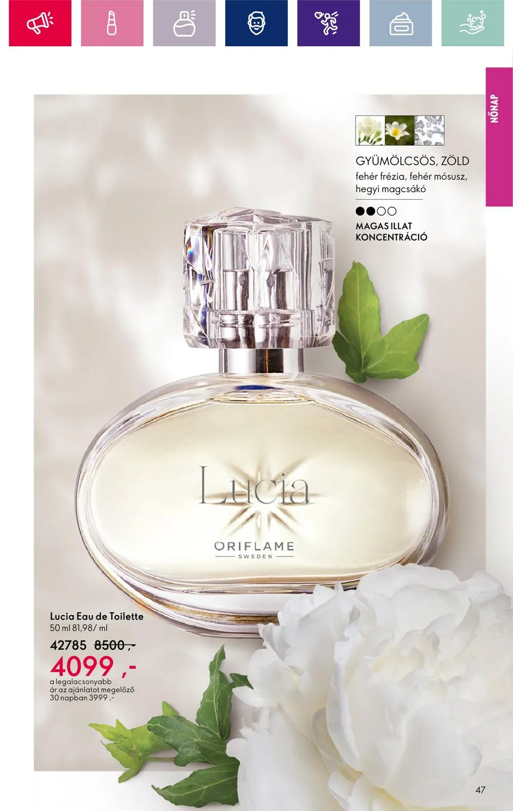 Oriflame akciós újság 02.13–03.04 – 47. oldal