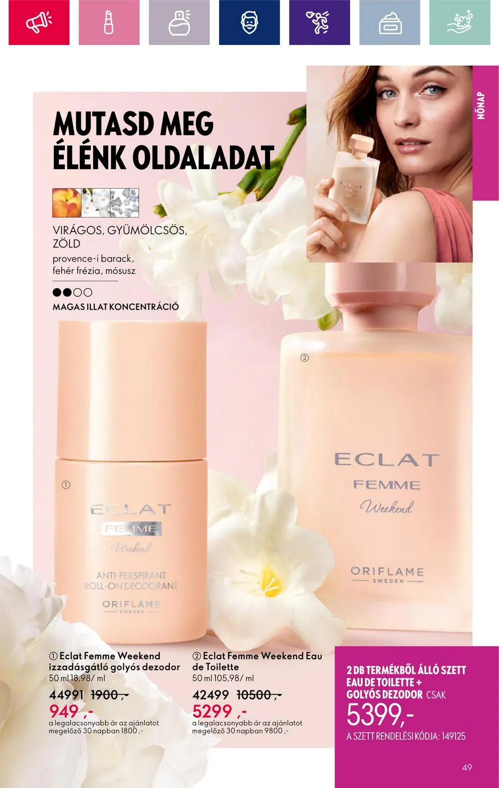 Oriflame akciós újság 02.13–03.04 – 49. oldal