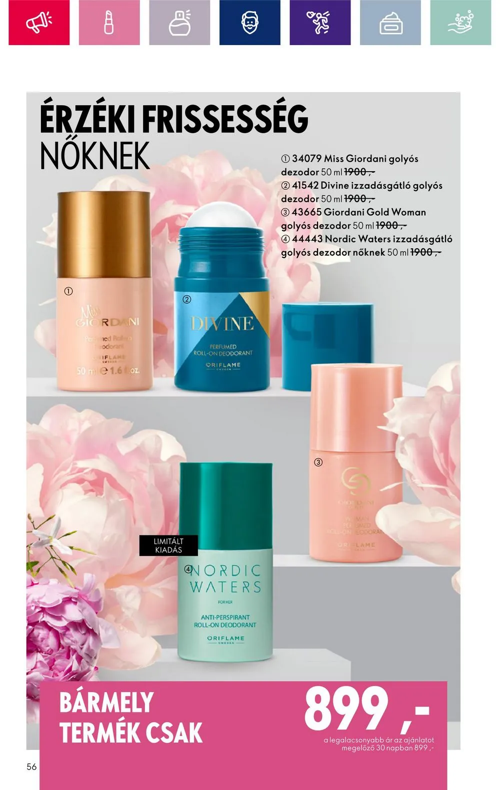 Oriflame akciós újság 02.13–03.04 – 56. oldal