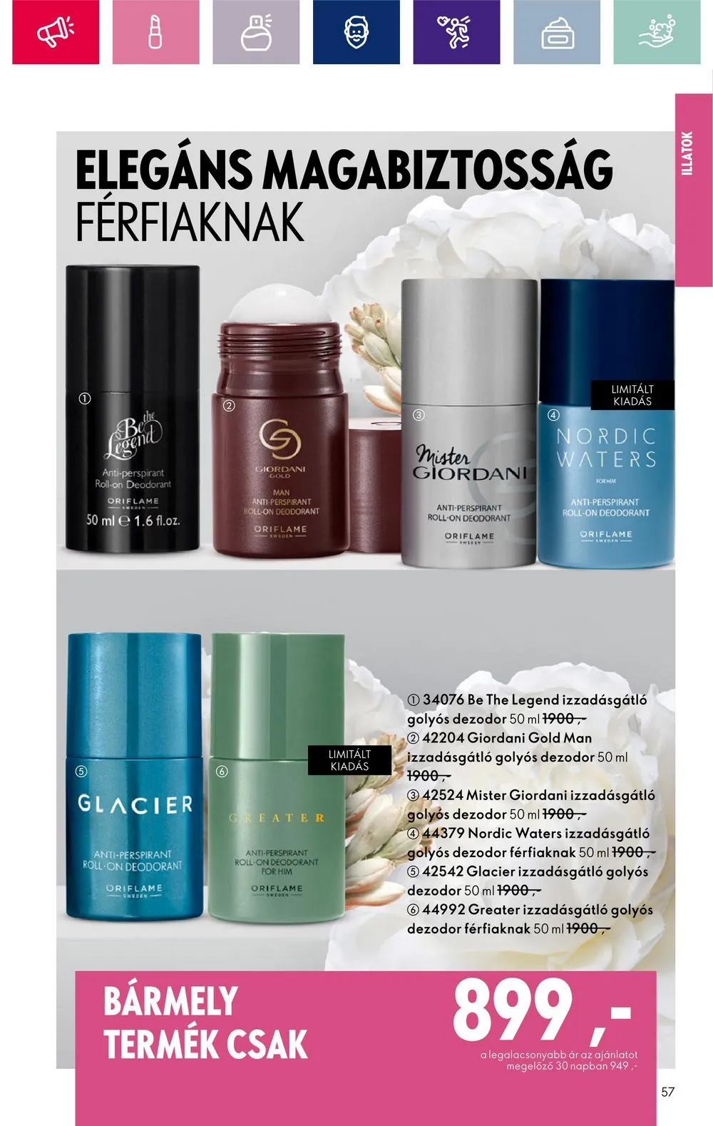 Oriflame akciós újság 02.13–03.04 – 57. oldal