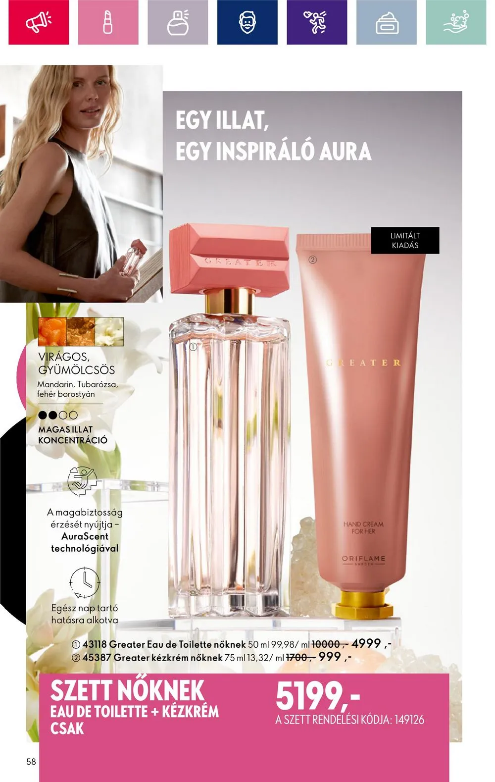 Oriflame akciós újság 02.13–03.04 – 58. oldal